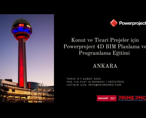Konut ve Ticari Projeler için Powerproject 4D BIM Planlama ve Programlama Eğitimi - Ankara