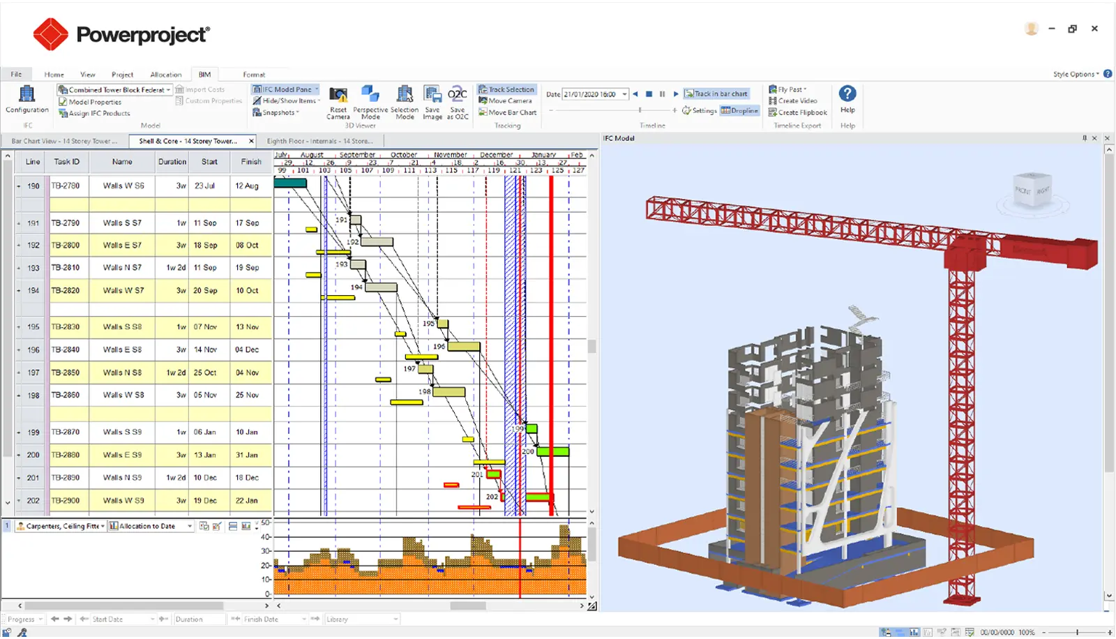 Asta Powerproject BIM