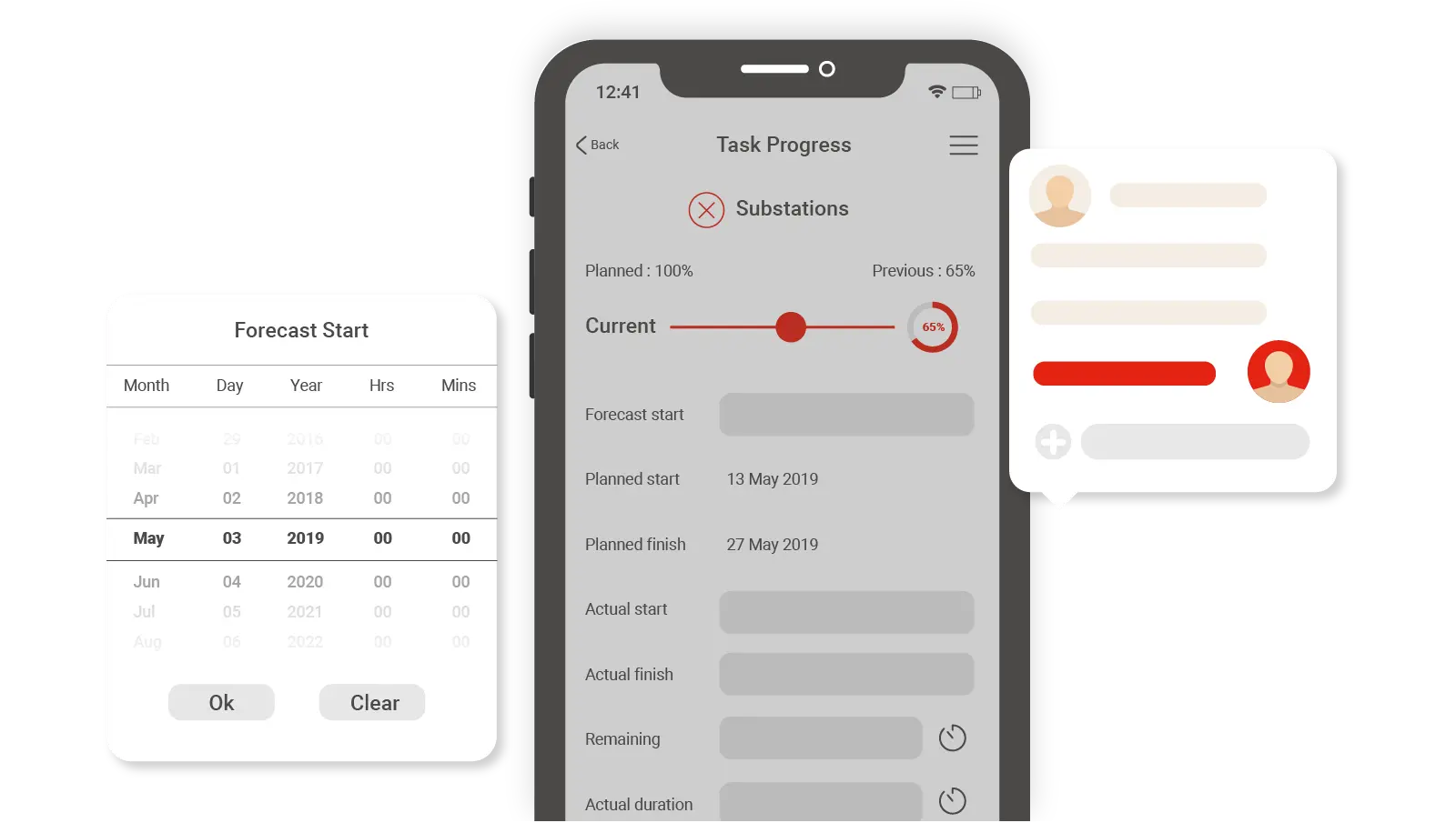 Asta Site Progress Mobile